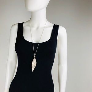 Feather Necklace- Made from cork